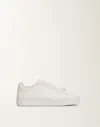 Fabiana Filippi Grain Leather Sneakers In White
