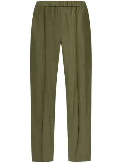 Fabiana Filippi Regular Tailored Trousers In Green