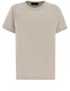 Fabiana Filippi Greige Cotton T-shirt