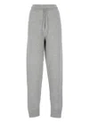 Fabiana Filippi Tapered Leg Pants With Elastic Waistband In Grey