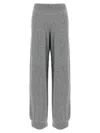 Fabiana Filippi Trousers Featuring Jewel Detail And Elastic Waistband In Gray