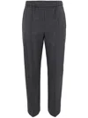 Fabiana Filippi Regular Tailored Trousers In Grey