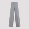 Fabiana Filippi Wide-leg Trousers With Clean Waistband And Subtle Pleats