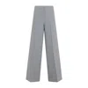 Fabiana Filippi Wide-leg Trousers With Clean Waistband And Subtle Pleats