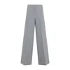 Fabiana Filippi Wide-leg Trousers With Clean Waistband And Subtle Pleats