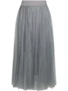 Fabiana Filippi Tulle Midi Skirt