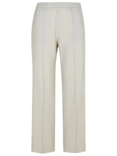 Fabiana Filippi Grey Virgin Wool Trousers