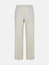 Shop Fabiana Filippi Grey Virgin Wool Trousers