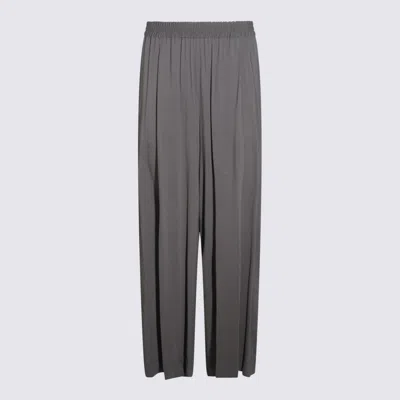 FABIANA FILIPPI GREY VISCOSE PANTS