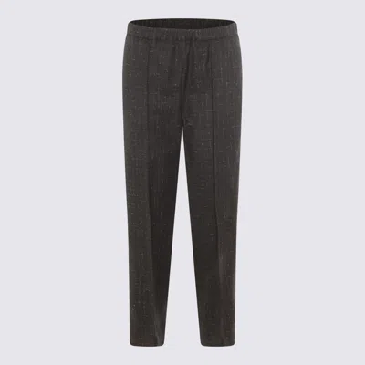 FABIANA FILIPPI GREY WOOL PANTS