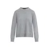 Fabiana Filippi Wool-cashmere Blend Sweater With Ribbed Hem