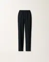 Fabiana Filippi Gubbio Cool Wool Trousers In Black