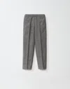 Fabiana Filippi Gubbio Flannel Jogging Trousers In Grey