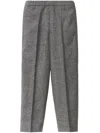 Fabiana Filippi Gubbio Flannel Jogging Trousers In Grey