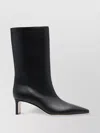 Fabiana Filippi High Heel Knee-length Pointed Toe Boots In Black