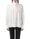 Fabiana Filippi Structured High Neck Shirt With Buttoned Cuffs