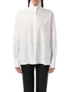 Fabiana Filippi Structured High Neck Shirt With Buttoned Cuffs