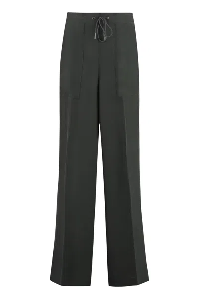Fabiana Filippi High-rise Trousers  In Black