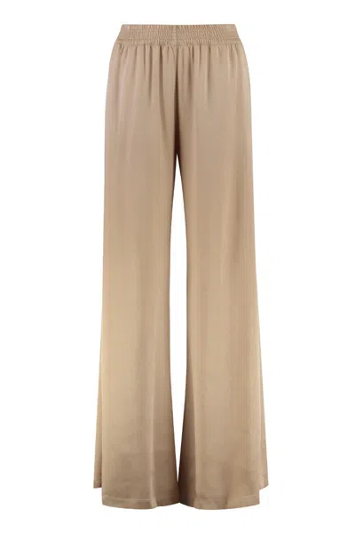 Fabiana Filippi High-waist Wide-leg Trousers In Neutral