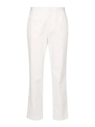Fabiana Filippi High Waisted Trousers In Blanco
