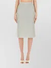 Fabiana Filippi Metallic-accented Cotton Blend Skirt