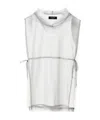 Shop Fabiana Filippi Layered Tank Top In White