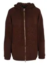Fabiana Filippi Long Sleeve Jacket In Multi