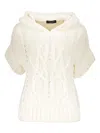 Fabiana Filippi Virgin Wool Sweater In White