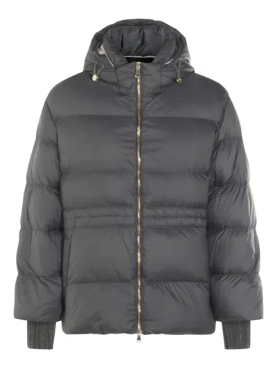 FABIANA FILIPPI HOODED PUFFER JACKET