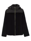 Fabiana Filippi Hooded Velvet Jacket In Black