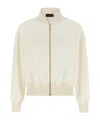 Fabiana Filippi Insert Bomber Jacket Puffer Jackets White In Neutral