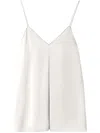 Fabiana Filippi Inverted-pleat Tank Top In White