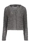 Fabiana Filippi Item With Open Stitch Knitting In Grey
