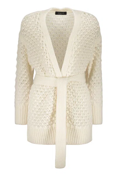 Fabiana Filippi Item With Open Stitch Knitting In Beige