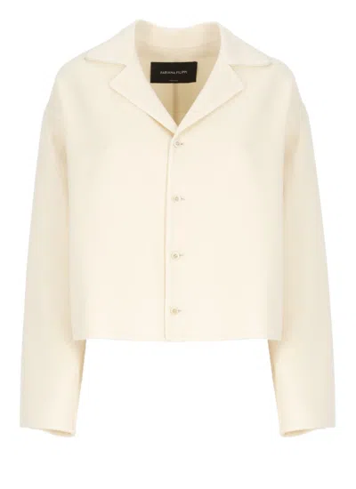Fabiana Filippi Ivory Wool Blazer