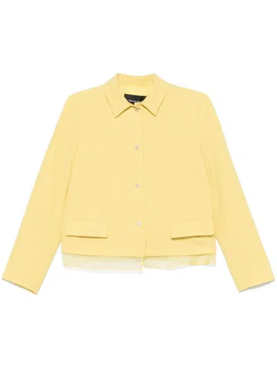Fabiana Filippi Jacket In Yellow