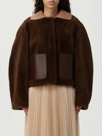 FABIANA FILIPPI FUR COATS FABIANA FILIPPI WOMAN COLOR BROWN,433361032