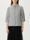 Fabiana Filippi Jacket  Woman Color Grey In Gray