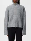 Fabiana Filippi Wool Cardigan In Gray