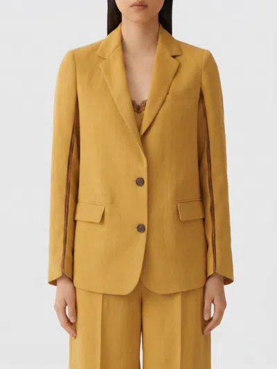 Fabiana Filippi Jacket Woman  In Yellow