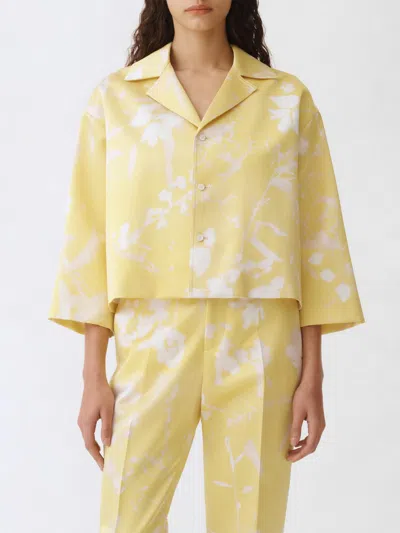 FABIANA FILIPPI JACKET FABIANA FILIPPI WOMAN COLOR YELLOW,423572003