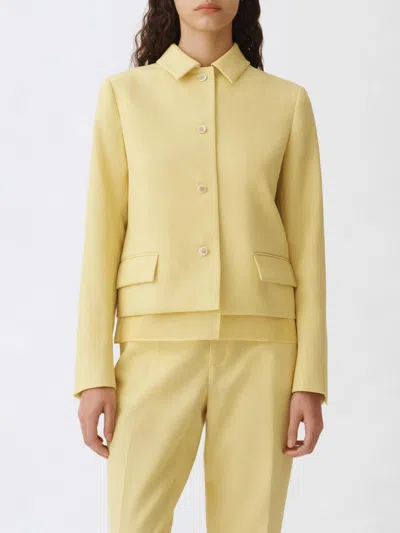 FABIANA FILIPPI JACKET FABIANA FILIPPI WOMAN COLOR YELLOW,423573003