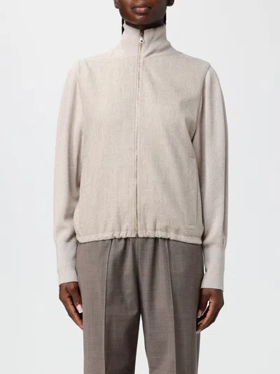 Fabiana Filippi Jacket Woman Color Beige In Neutral