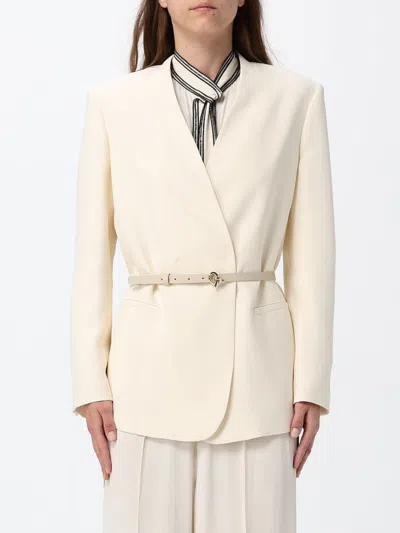 Fabiana Filippi Jacket Woman Color Yellow In Neutral
