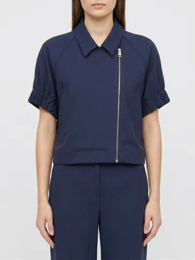 Fabiana Filippi Jacket Woman  In Blue