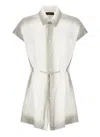 Fabiana Filippi Drawstring Waist Blouse