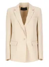 Fabiana Filippi Virgin Wool And Linen Blazer