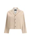 Fabiana Filippi Trench Jacket In Beige
