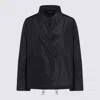Fabiana Filippi Collared Drawstring Hem Long Sleeves Jacket In Black