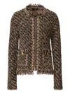 Fabiana Filippi Chanel Jacket In Brown